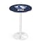 Holland Bar Stool Co 42" Chrome Eastern Illinois Pub Table L214C4228EastIL - alternate 1